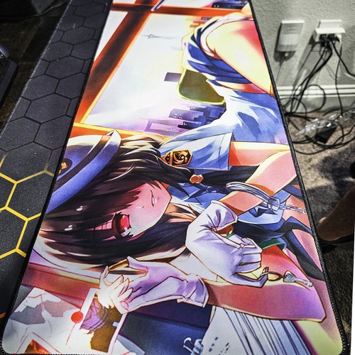 Sexy Anime Girl Large Extended Gaming Mouse Pad Non-Slip PC Desk Waterproof Mice - Picture 6 of 11