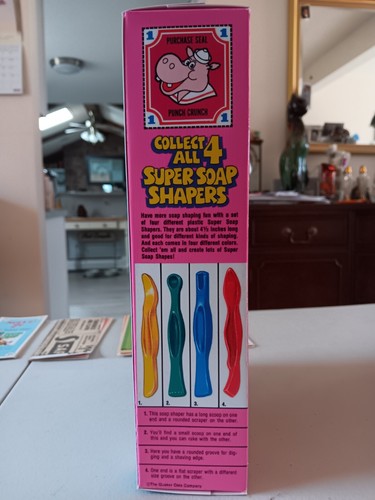 Quaker CAP'N CRUNCH PUNCH CRUNCH (Super Soap Shaper) Cereal BOX. 🌟REPRODUCTION - Picture 3 of 6