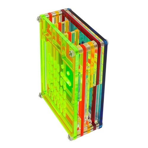 Acrylic Protector Heatsink Fan Case for RPi 5 Improved Functionality - Afbeelding 7 van 11