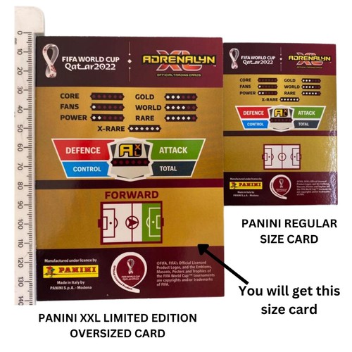 Panini Adrenalyn XL FIFA World Cup Qatar 2022 - OVERSIZED GIANT LIMITED EDITIONS - Bild 10 von 62