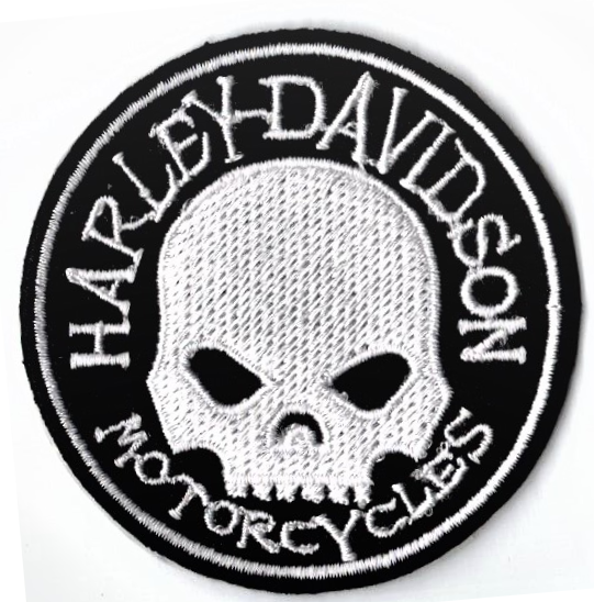 Motorcycle Patches Harley-Davidson Biker Motorbike Vest & Jacket Skull Patches