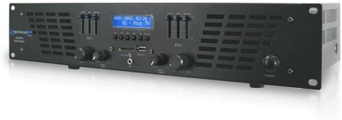 Technical Pro AX5000; 5000 Watt; 2 Channel Amplifier USB, SD, EQ Scratch & Dent - Picture 1 of 3