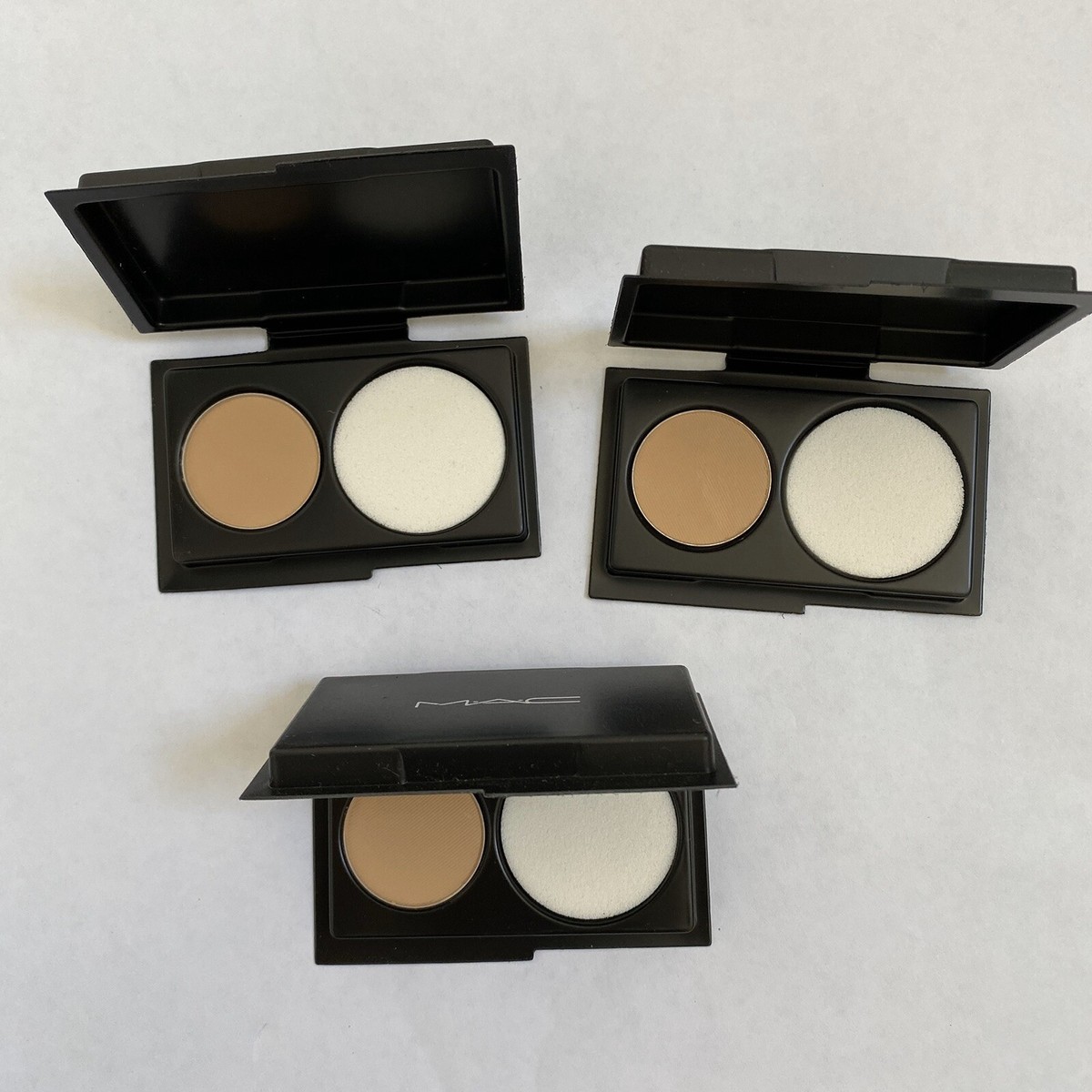 3X MAC Studio Fix Powder Plus Foundation in NC40 Sample / Travel