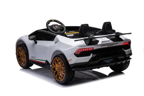 Veicolo per Bambini - Auto Elettrica "Lamborghini Huracan Spider 2 Posti" 4xMotore - Foto 3 di 4