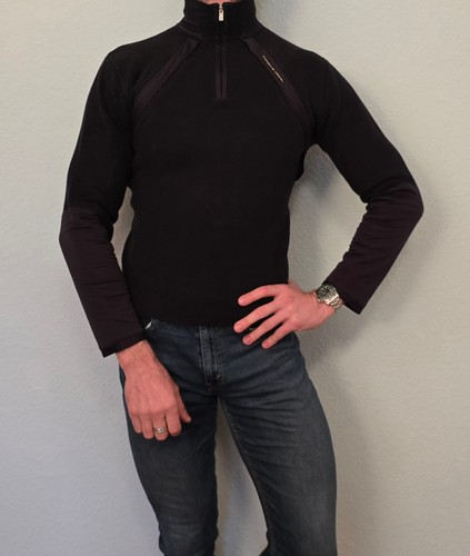 Felpa sportiva Adidas x Porsche Design maglione chiacchiere taglia S - Foto 3 di 8