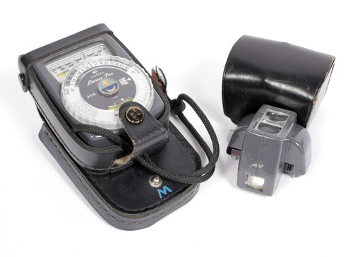 Medidor de luz incidente Gossen Luna Pro con accesorio medidor puntual y estuche PROBADO - Imagen 1 de 4