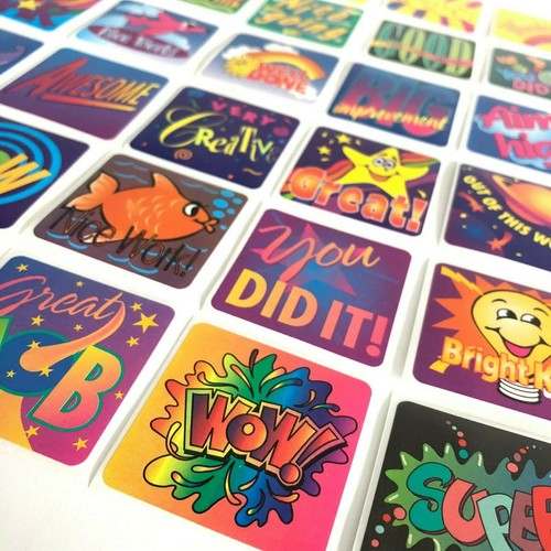 Vintage 90's Stickers Big Scholastic Highlights Reward Lots Teachers You Pick - Picture 14 of 37