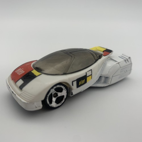 Hot Wheels *Rare 1997 Alien Artistic, Turbo Flame #369, Biohazard Hydroplane - Picture 2 of 10