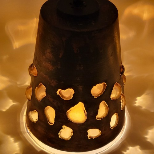 Brutalist Pendant Lamp Shade Nanny Still Mckinney for Raak Amsterdam 1960s - Picture 8 of 15