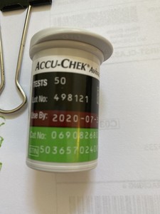 50-count-No-Box-ACCU-CHEK-Aviva-Plus-Test-Strips-Retail-Vial-Exp-9-30-2020