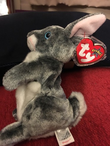 TY 2000 Series Beanie Baby Hopper The Bunny - NEUWERTIG - Retired - Bild 2 von 6