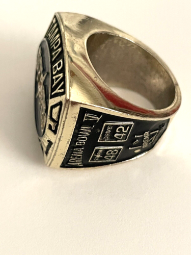 1991 Replica anello vintage Tampa Bay Storm Championship Replica interrotto taglia 10 - Foto 2 di 4