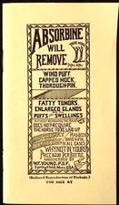 Asorbine Advertising Booklet Horse Vet Medicie W.F. Young P.D.F. SPRINGFIELD MA