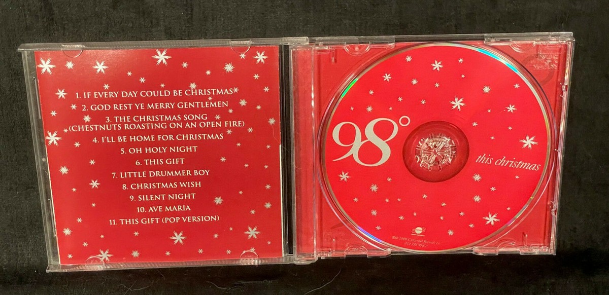 98 Degrees This Christmas CD Nick Lachey Jeff Timmons Justin