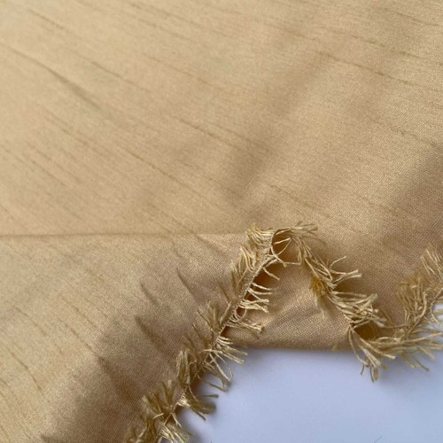 Abito da sposa semplice finto Dupion tessuto di seta grezza 100% poliestere tessuto extra largo - Foto 10 di 47