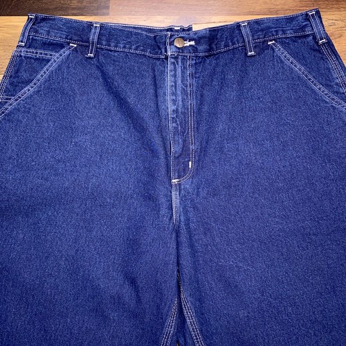 Carhartt Work Dungaree Jeans Mens 40x30 Loose Original Fit New - Picture 4 of 15