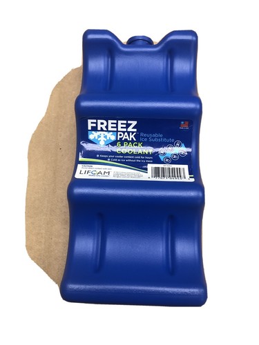 Lifoam Freez Pak 6 Can Coolant Reusable Ice Pack FreezPak - Volume Discounts! - Bild 1 von 5