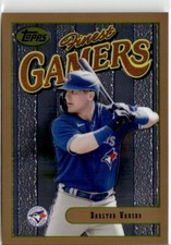 2023 Topps Finest Gamers Daulton Varsho Toronto Blue Jays #24