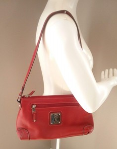 Tignanello Red Pebbled Leather Handbag Purse Euc Shoulder Bag Ebay Image Is Loading Tignanello Red Pebbled Leather Handbag Purse Euc Shoulder