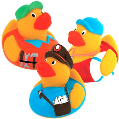 Occupation Rubber Ducky - Barber Duck - Only 1 included - RDKO by Schylling - Picture 2 of 2