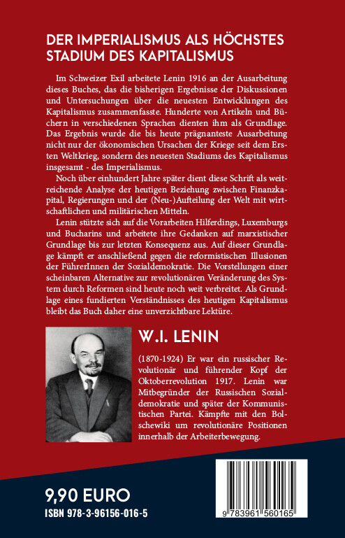 Thumbnail - Wladimir Iljitsch Lenin / Der Imperialismus Als Höchstes Stadium Des