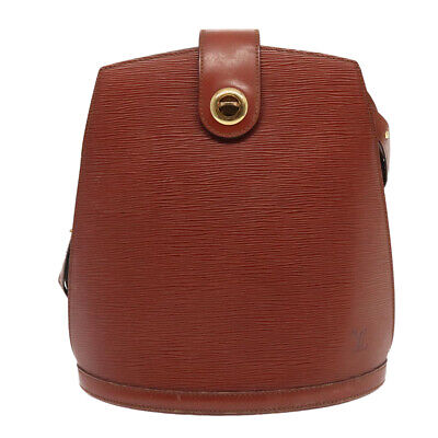 LOUIS VUITTON Epi Cluny Shoulder Bag Brown M52253 LV Auth LOUIS VUITTON Epi Cluny Shoulder Bag Brown M52253 LV Auth
