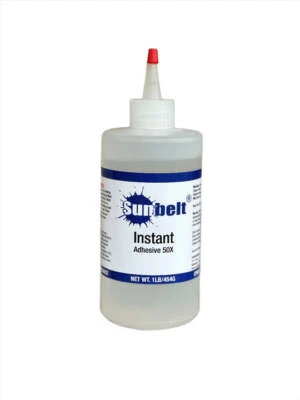 Sunbelt Mfg. Co. Instant Adhesive 50x, (Cyanoacrylate Adhesive)