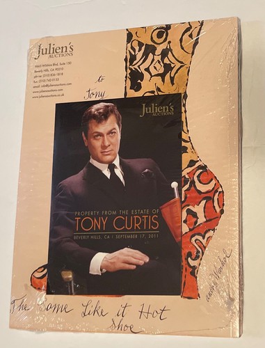 TONY CURTIS catalogue from Julien's Auctions for his 2011 Estate Sale - Picture 2 of 3