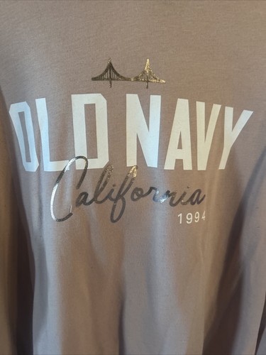 Women’s OLD NAVY Hooded Sweatshirt Pullover Hoodie Size: XL Mauve Pink - Picture 2 of 5