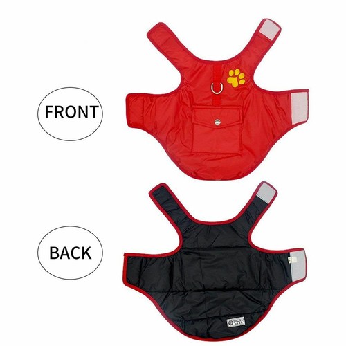 Pet Dog Vest Jacket Warm Waterproof Clothes Winter Padded Coat Small/Large Warm - Picture 10 of 14