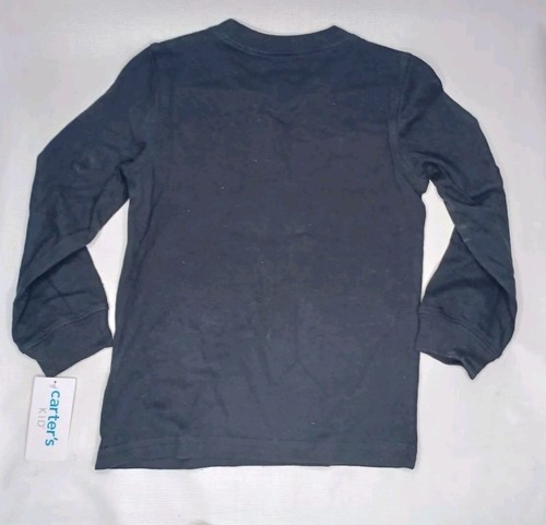Carters Kids Halloween Shirt Glow In The Dark Skeleton Chest With Candy Boys 4 A - Picture 2 of 10