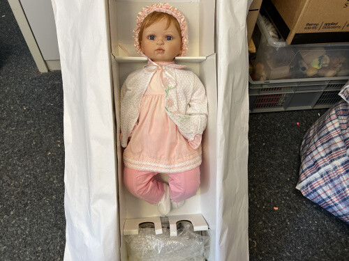 Pamela Erff Porzellan Puppe 63cm. Limitierte Auflage. Top Zustand - Bild 1 von 3
