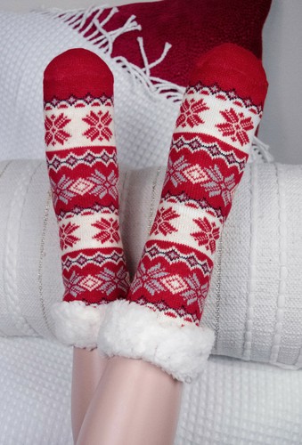 Winter Socken Weihnachten kuschelig warm bequem weich Unisex Damen Anti Rutsch Set Herren Einheitsgröße - Bild 11 von 25