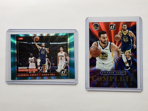 2021-22 Donruss Stephen Curry /99 Red Complete Players & Franchise Features TEAL
