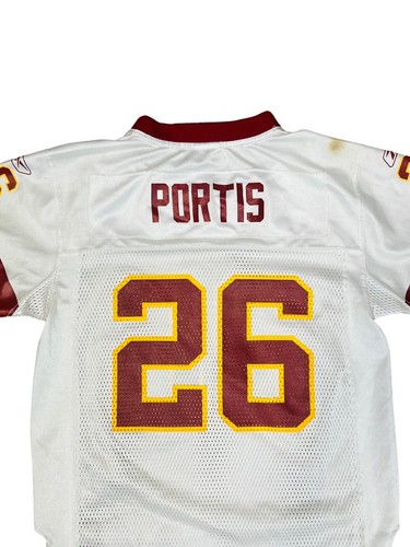 CLINTON PORTIS WASHINGTON REDSKINS VINTAGE 2000'S REEBOK JERSEY YOUTH MEDIUM - Picture 4 of 6