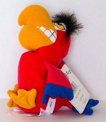 Disney Store Iago From Aladdin Bean Bag Plush | eBay