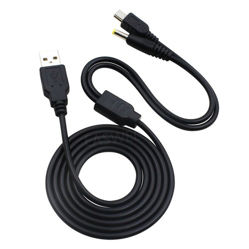 2in1 USB Data Charging Charger Cable for Sony PSP 1000 2000 3000 SLIM - Picture 2 of 3