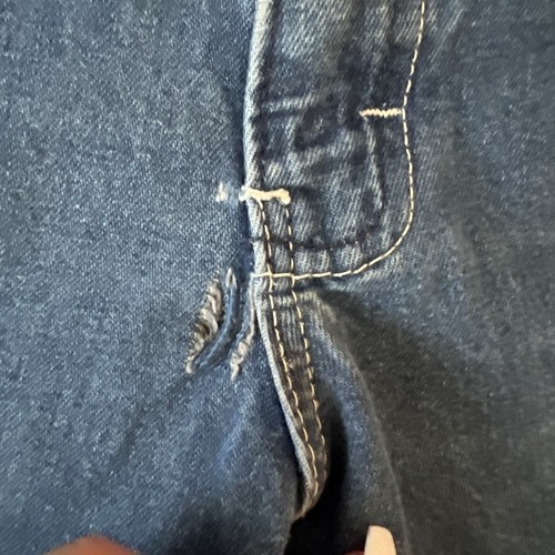 Vintage Key Carpenter Denim Jeans Y2K Straight Leg Distressed Men’s 36x30 - Picture 5 of 24