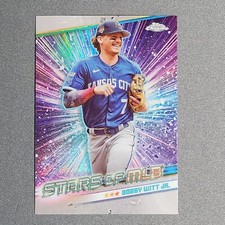 2024 Topps Series 1 BOBBY WITT JR Stars of MLB Chrome #CSMLB-17 Royals