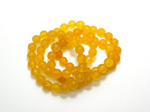 Bracciale Energia Guarigione Stretch Giada Sfaccettata Giada Gialla Sfaccettata PGB70 - Foto 3 di 3