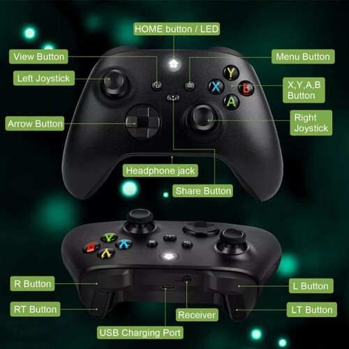 Wireless Controller For Xbox One & Xbox Series X|S PC Windows, W/ Audio JackГ - Afbeelding 6 van 21