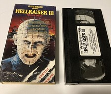 Hellraiser 3: Hell On Earth VHS  PROMO  Unrated Version Halloween Horror
