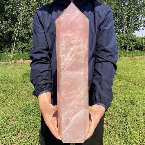 21.5LB Natural powder crystal Quartz obelisk mineral specimen crystal Reiki - Picture 9 of 14