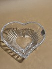 Mikasa Icicles Heart Dish Fine Lead Crystal Valentines Day Germany - N2