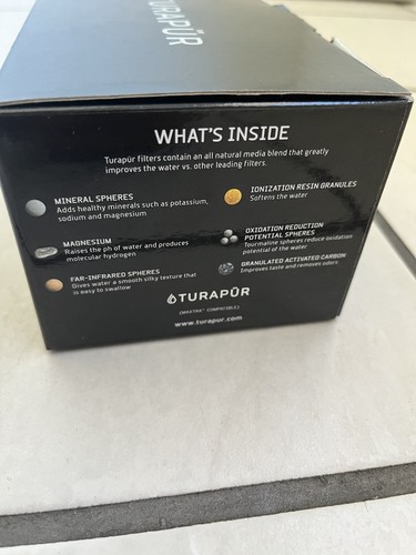 New Sealed 3-Pack Genuine Turapur Hydrogen Water Filter - Picture 5 of 6