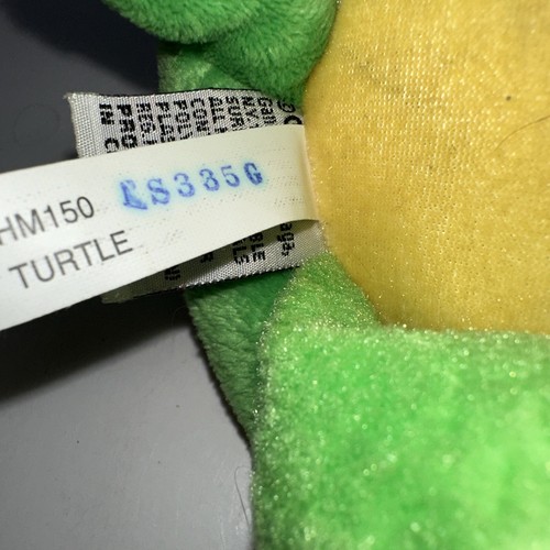 Ganz Webkinz Turtle 10" Plush Green Brown Stuffed Animal Toy No Code HM150 Clean - Picture 9 of 9