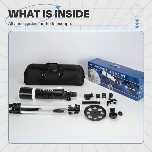 High-Performance Telescope | 80mm Aperture, Wireless Control, 600mm Focal Length - Picture 9 of 9