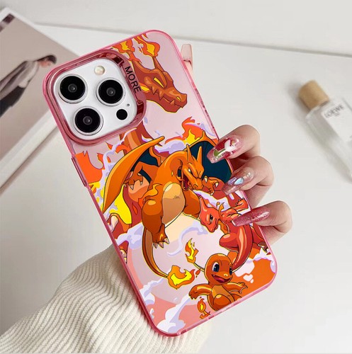 Cartoon Anime Phone Case for iPhone 16 15 14 13 12 11 Pro Max Anti-drop Cover - Picture 2 of 13