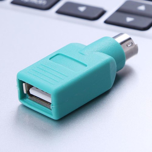 Male for PS2 to USB Female Adapter Converter Keyboard Mouse Mice Connector - Bild 4 von 12