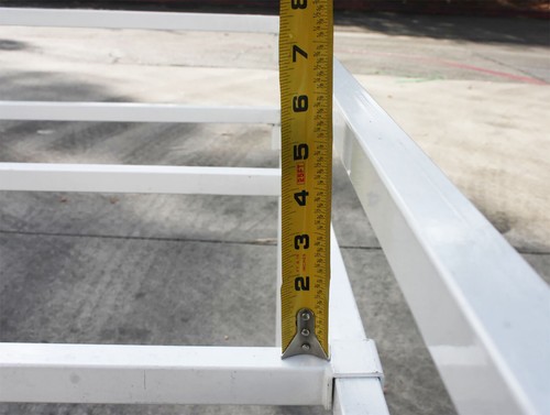 EAZY 4' x 8' Rolling Flood Table Stand Hydroponic Germination Trays Plants - Picture 6 of 11